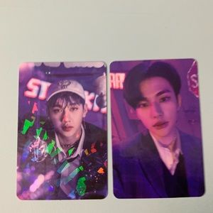Stray Kids Chan & Hyunjin Official Photo cards